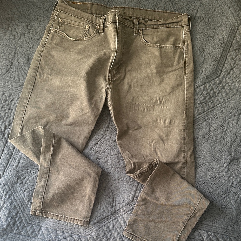 Levi's Gray Denim Jeans